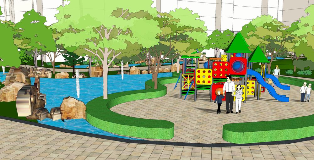 社區兒童樂園（yuán）孩子們嬉戲的天堂-淘氣（qì）堡廠家